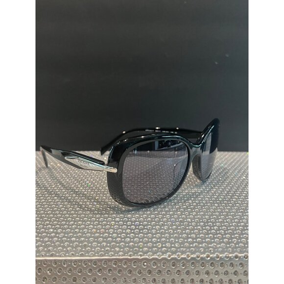 PRADA Oval Women\'s black Sunglasses, PR 04ZS NEW main image 10
